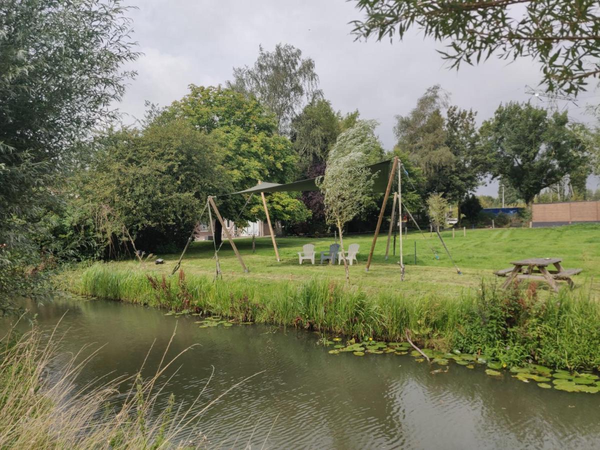 Vakantiehuis Achterhuis Ons Hoekje Houten Exterior foto